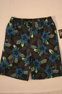 Boys Swim Trunks 16 - 18 XL Bathing Suit Lined Board Shorts Beach Pool Pockets - Picture 1 of 2