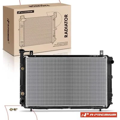 Radiador de aluminio para Nissan Pulsar NX Sentra 1989-1990 transmisión automática 2141083A00 Foto 1 de 4
