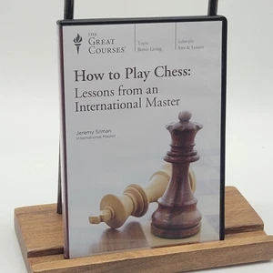 Great Courses How to Play Chess 4x DVD Set No Book Excellent - Picture 1 of 3
