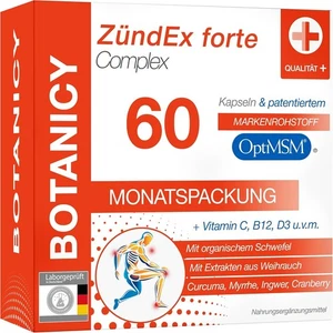 Zündex Forte Complex 60 Kapseln–Hochdosiert mit MSM,Boswellia,Curcuma & Vitamine - Picture 1 of 9