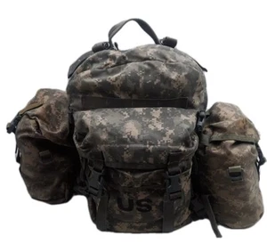 US MILITARY ACU MOLLE II 3 Day Pack with Siffer&Pad+2 USGI Sustainment Pouches  - Picture 1 of 8