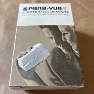 Pana-Vue 2 Lighted 2x2 Slide Viewer  Sawyers Inc #6578 Untested - Picture 1 of 8