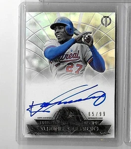 VLADIMIR GUERRERO,SR. 2014 TOPPS TRIBUTE TO THE PASTIME CERTIFIED AUTOGRAPH#/99 - Picture 1 of 1