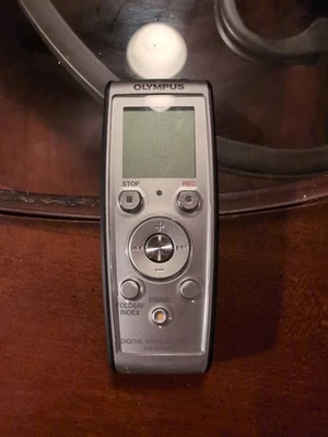 Olympus VN-4100 PC Mini Digital Voice Recorder Tested working  10 - Image 1 of 4