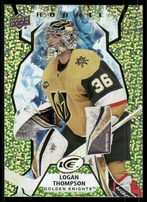 2021-22 Upper Deck Ice #131 Logan Thompson Green - Image 1 of 2