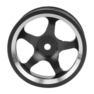 (Black)4Pcs RC Aluminium Alloy Wheel Hubs With Connector For MN86 1/12 RC ES - Picture 1 of 23