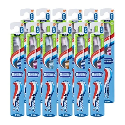 Cepillo de dientes Aquafresh regular (duro) 12 piezas *El color no se puede seleccionar Foto 1 de 4