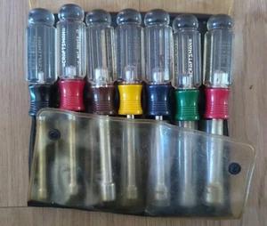 Vintage Handwerker 7 Teile SAE Mutterndreher-Set V-Serie Made in USA 1/4” bis 1/2” - Bild 1 von 2