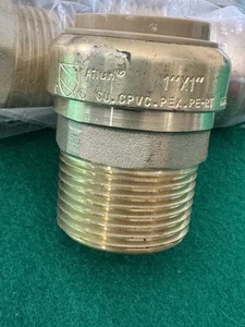 Ailun Push Shark Bite Stecker Adapter 1" x 1" ASSE 1061 5er-Set - Bild 1 von 4