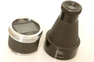 ✅ CONTAX RF MACRO, REPRO, COPY CHIMNEY FINDER, MAGNIFIER + FOCUS SCREEN ZEISS - Picture 1 of 1