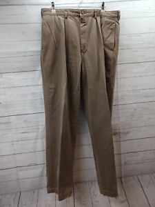 Polo Ralph Lauren Chino Andrew Pants Men's Sz 38 x 32 Kakhi Cotton 