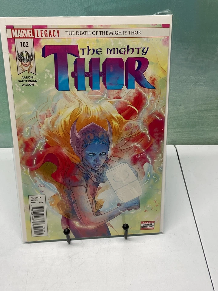 Mighty THOR 702 Death of the Mighty Thor Jane Foster Marvel Comics 2017 Foto 1 de 1