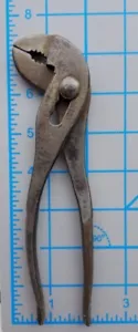 Barcalo Buffalo Offset Bent Nose Slip Joint Pliers Vintage 7.5” Tool USA - Picture 1 of 8