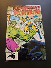 THE INCREDIBLE HULK AND WOLVERINE #1 1st appearance Wolverine reprint #181 VF/NM