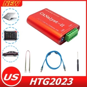 CAN Alyst-II USB to CAN Analyzer CAN-BUS Converter Adapter Support ZLGCAN Pro US - Picture 1 of 7