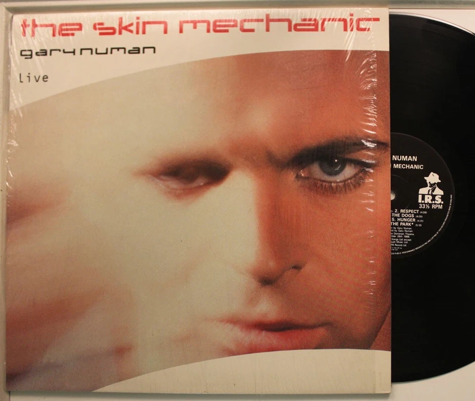 Gary Numan Uk Import Lp The Skin Mechanic Live On Irs - Vg++ / Vg++ To Nm (In Sh - Image 1 of 1