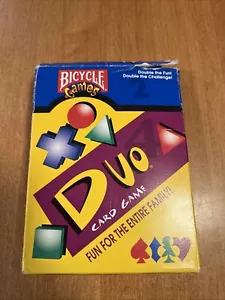 Vintage Bicycle Duo Card Game Family Game Complete 1999 - Picture 1 of 4