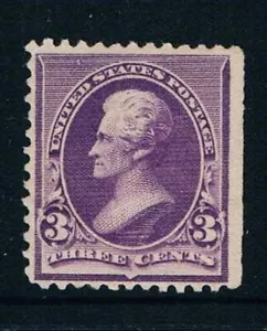 United States - 1890 - 3¢ Andrew Jackson - Purple - SC 221 - MNH 20 B - Picture 1 of 2