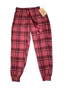 New Pajama Pants Womens Medium Microfleece Soft Lightweight Comfy Plaid NWT - Picture 1 of 11