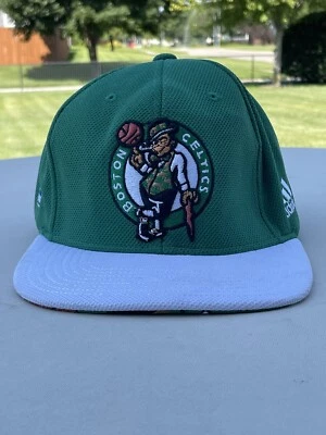 Boston Celtics Gorra Ajustable Adidas NBA Bajo Bill Estampado Bordado Gorra Verde Foto 1 de 4