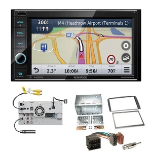 Kenwood Navigation Bluetooth Apple CarPlay für Alfa Romeo 147 2000-2010 silber - Bild 1 von 6