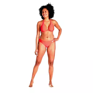 Speedo Triangle Bikini. Siren Red. Two piece. UK size 16 New. RRP £35. Logo. - Picture 1 of 6