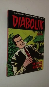 DIABOLIK ORIGINALE ANNO 8-VIII - n. 21 - Intrigo mortale - 1969 - OTTIMO - Picture 1 of 2
