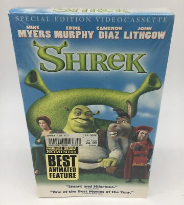 SHREK (2001) Special Edition Big Box VHS - RARE  Brand New (Factory Sealed) - Image 1 of 3