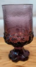 Franciscan Madeira by Tiffin Plum Purple 5 3/8" Goblets Amethyst 
