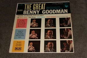 BENNY GOODMAN (VG+) 1956 Cover -THE GREAT BENNY GOODMAN (NM) Columbia LP CL820 - Picture 1 of 4