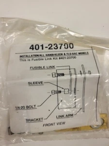 Handi-Kleen Graymills 401-23700 Fire Fusible Link Kit 40123700 - Picture 1 of 3