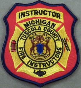 Toppa bordo merrowed istruttori vigili del fuoco Tuscola County Michigan - Foto 1 di 1