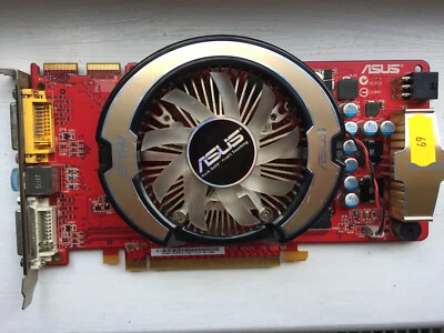ASUS RADEON EAH3850 512 MB DDR3 128 BIT BUS WIDTH 2 X DVI - Image 1 of 2