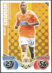 TOPPS MATCH ATTAX 2010-11- #086-BLACKPOOL-ELLIOT GRANDIN - Picture 1 of 1