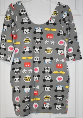 Top Disney Mickey Mouse Junior Niñas Manga 3/4 Alto Bajo Escote Redondo Foto 1 de 4