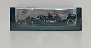 1:43 SPARK MODELLINO AUTO MERCEDES F1 PETRONAS HAMILTON WINNER SPANISH GP 2021 - Foto 1 di 8
