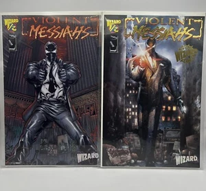 Violent Messiahs #1/2 Oct 2001 Special Wizard Edition With COA Bundle Of 2 - Bild 1 von 12