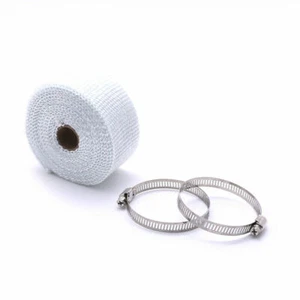 5M Exhaust Heat Tape Wrap Pipe Wrap Shields Header Thermal Insulation Tape ATV - Picture 1 of 6