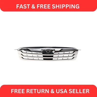 Хромированная и серебристая передняя решетка для Subaru Outback SU1200143 2010-2012 годов выпуска - Изображение 1 из 4