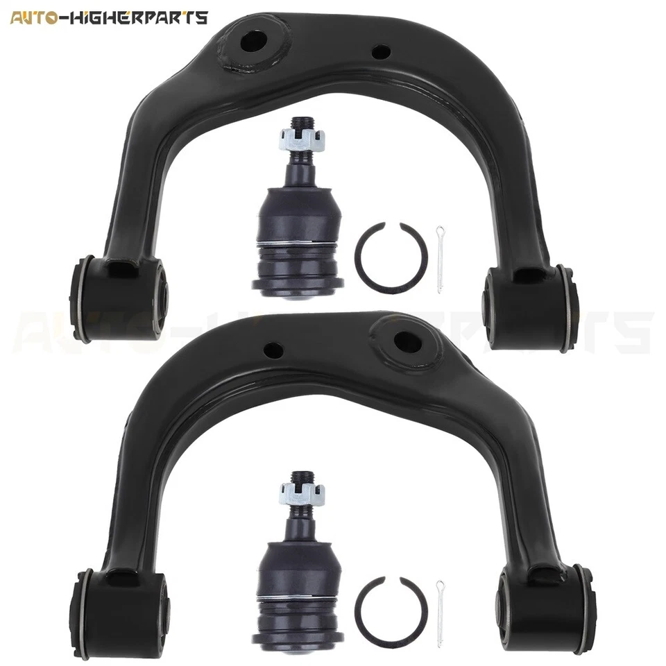 For 1995-2004 Toyota Tacoma 4WD 4 Pcs Front Upper Control Arm Ball Joint - Image 1 of 4
