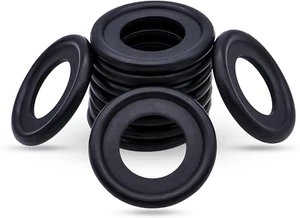 Crush Washer, Oil Drain Plug Seal, Rubber Gasket, Compatible w/ Chevy, GMC, Ford - Picture 1 of 23