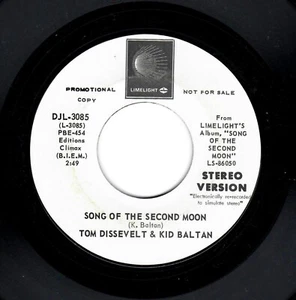 ELECTRONIC-TOM DISSEVELT & KID BALTAN-SONG OF THE SECOND MOON-(STEREO/MONO) - Picture 1 of 2
