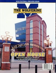 2010 MICHIGAN WOLVERINES PREVIEW ISSUE - Picture 1 of 2