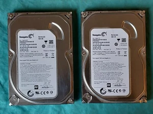 2x Seagate Barracuda 500GB (= 1TB) ST500DM002 7200rpm SATAIII 3,5" GOOD - Bild 1 von 2