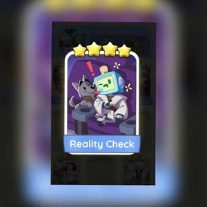 Reality Check (🌟🌟🌟🌟) (Set 21) Monopo_ly-go Stickers ( STAR WARS ALBUM) - Picture 1 of 1