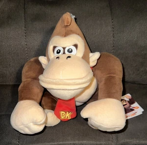 Offically Licensed Nintendo Super Mario#20 Donkey Kong 10" Plush NWTS🦍 - Picture 1 of 16