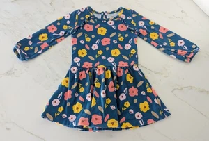 Vestido Just One You by Carter's Talla: 12 Meses Multicolor Floral L/S - Imagen 1 de 7