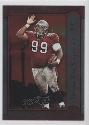1999 Bowman Interstate Warren Sapp #29 HOF - Image 1 of 2