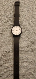 Timex Indiglo Watch Unisex Black Plastic Water Resist Light Battery White Quartz - Picture 1 of 8