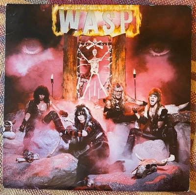 WASP "Self-Titled" (1984) Capitol Records - Vinyl LP Foto 1 de 4
